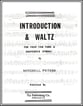 INTRODUCTION AND WALTZ MULT PERC cover